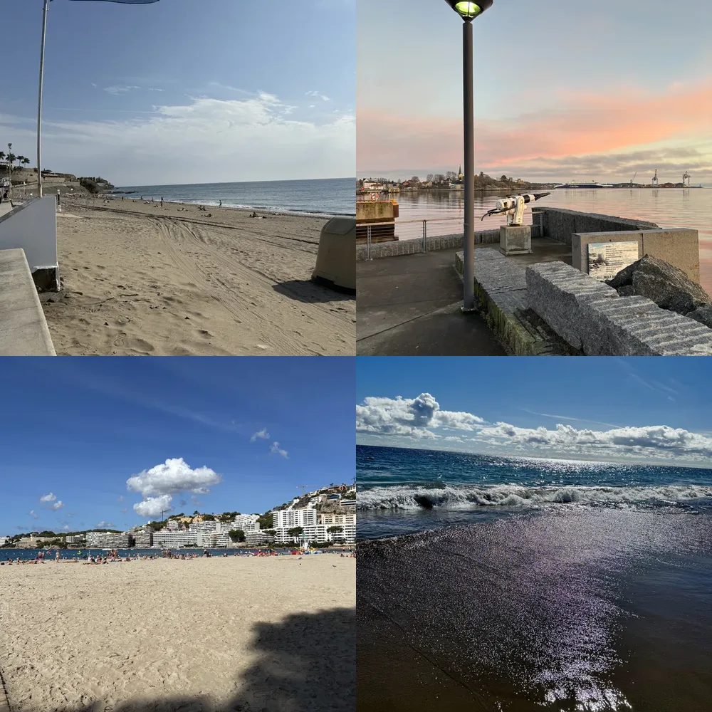 Beachfront Scenes