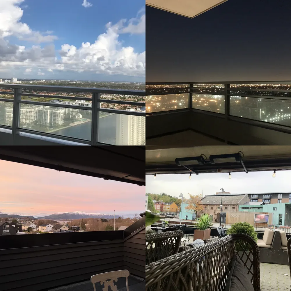 City Views From Balconies
