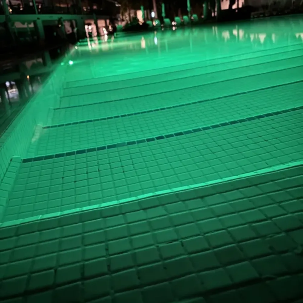Night Pools and Lights