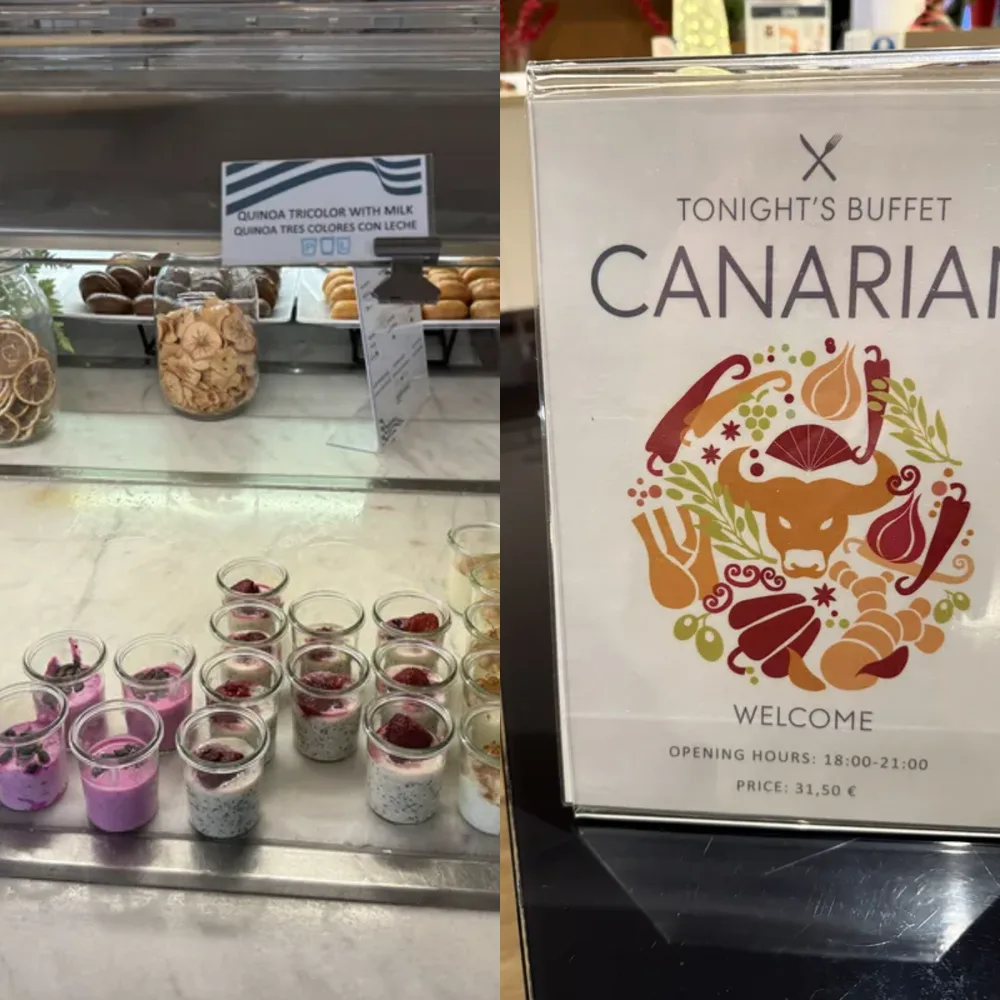 Buffet and Food Signage