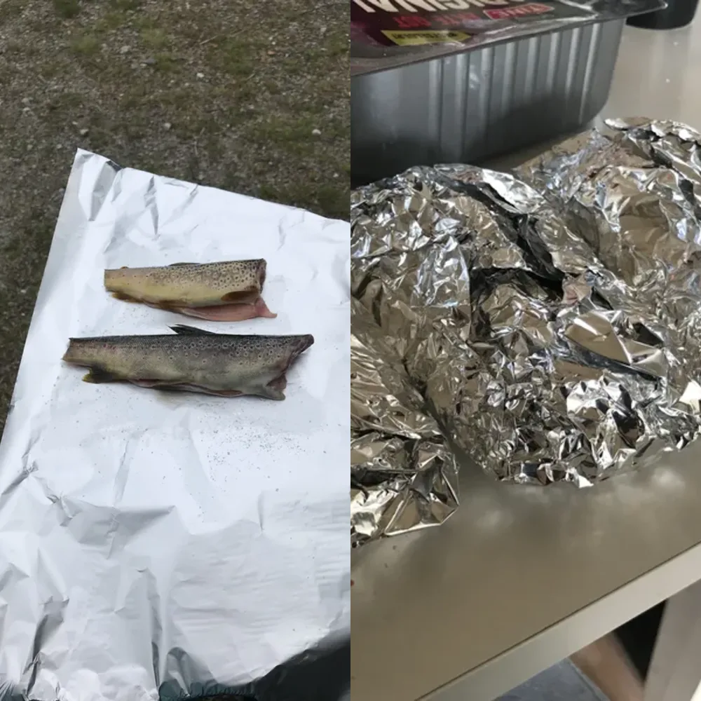 Foil Wrapped Food