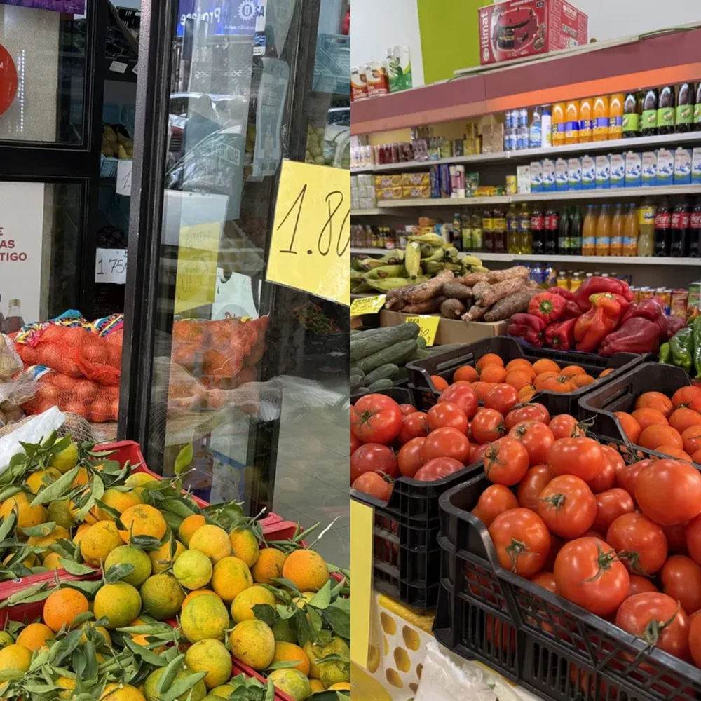 Market Fruit and Vegetables