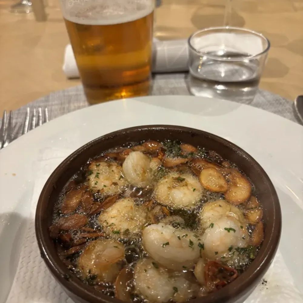 Shrimp and Beer Dishes
