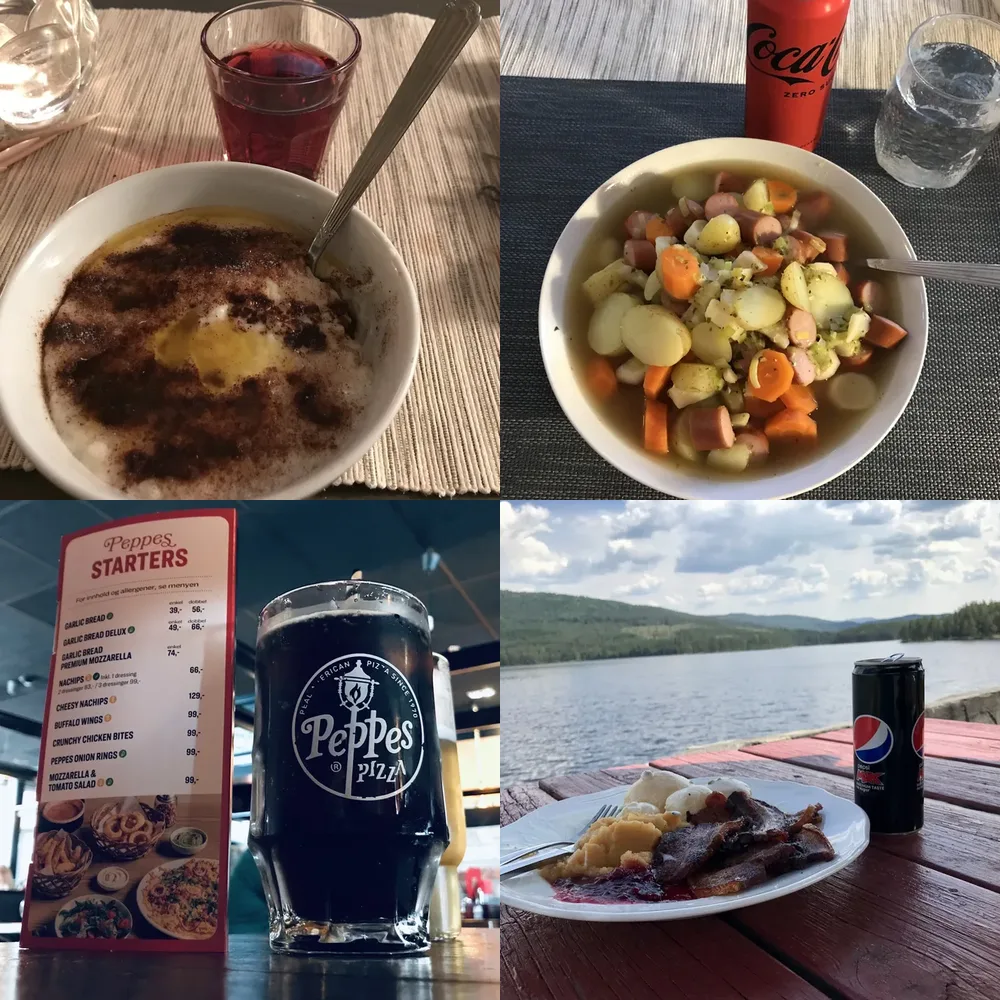 Soft Drinks and Dishes