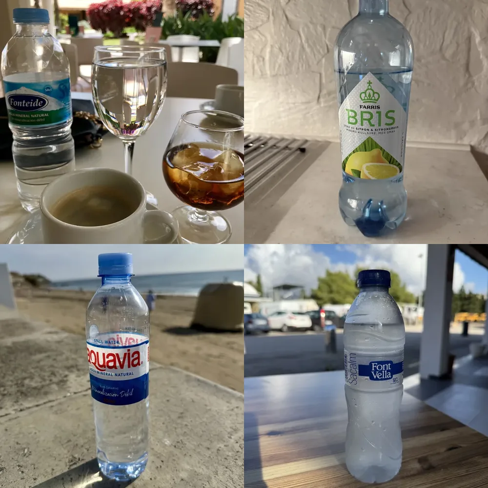 Water and Refreshing Beverages