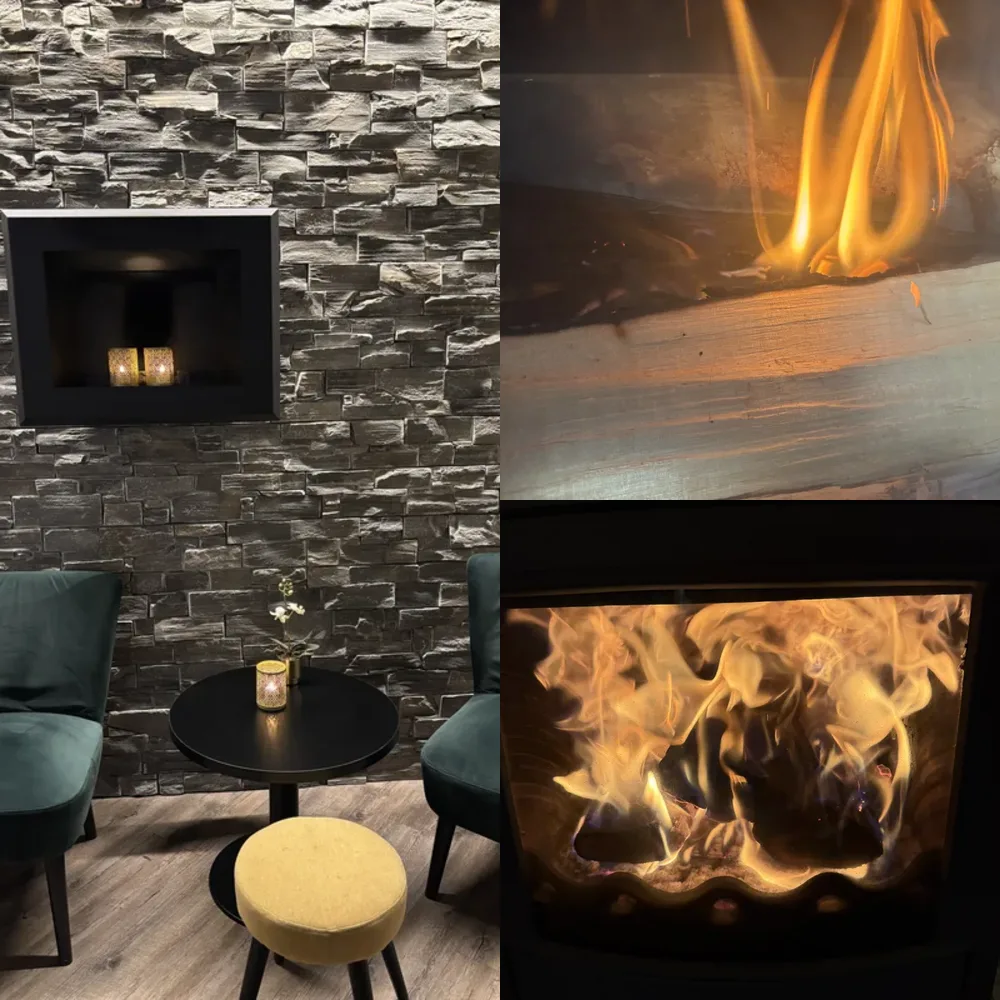 Cozy Fireplace Scenes
