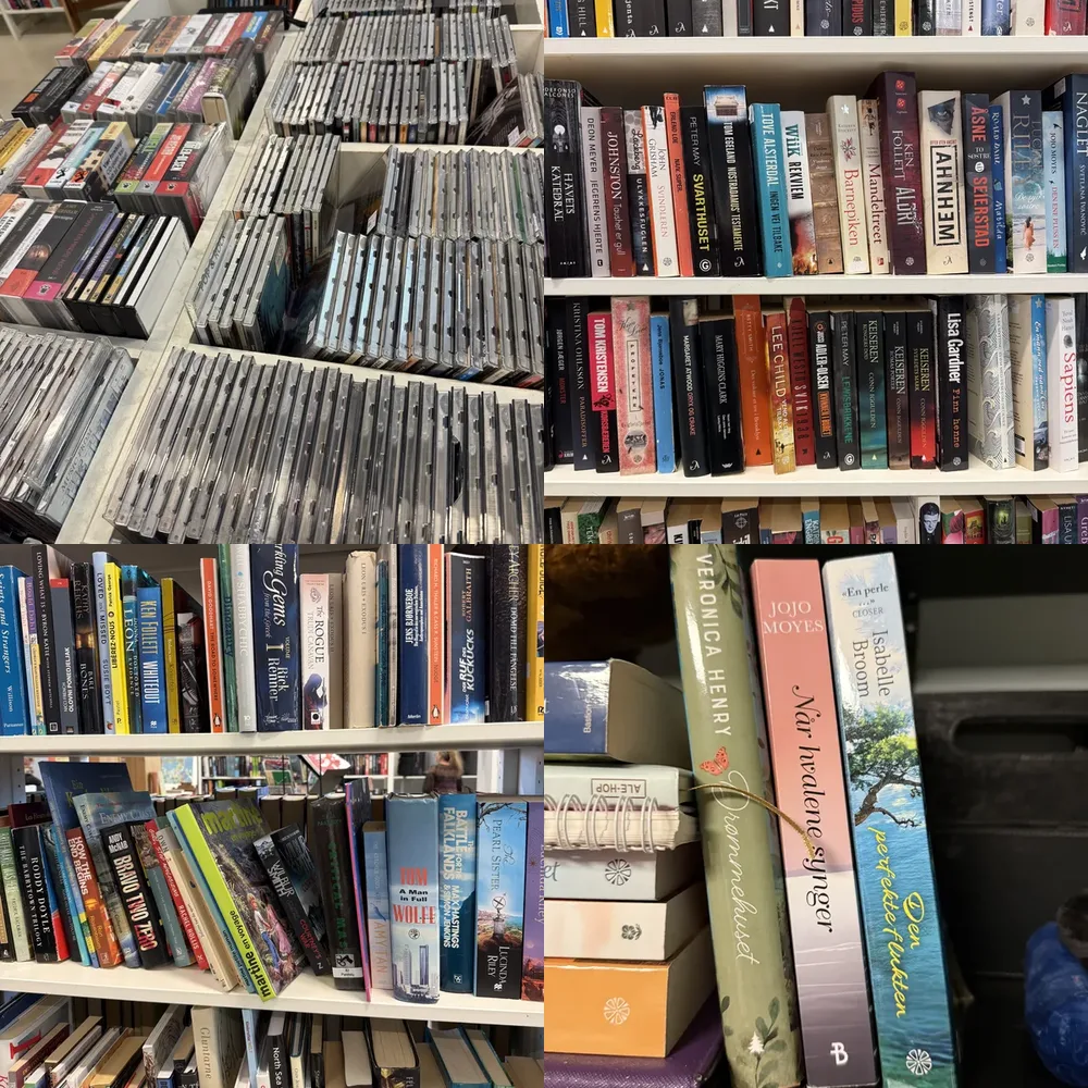 Library and Bookshelves