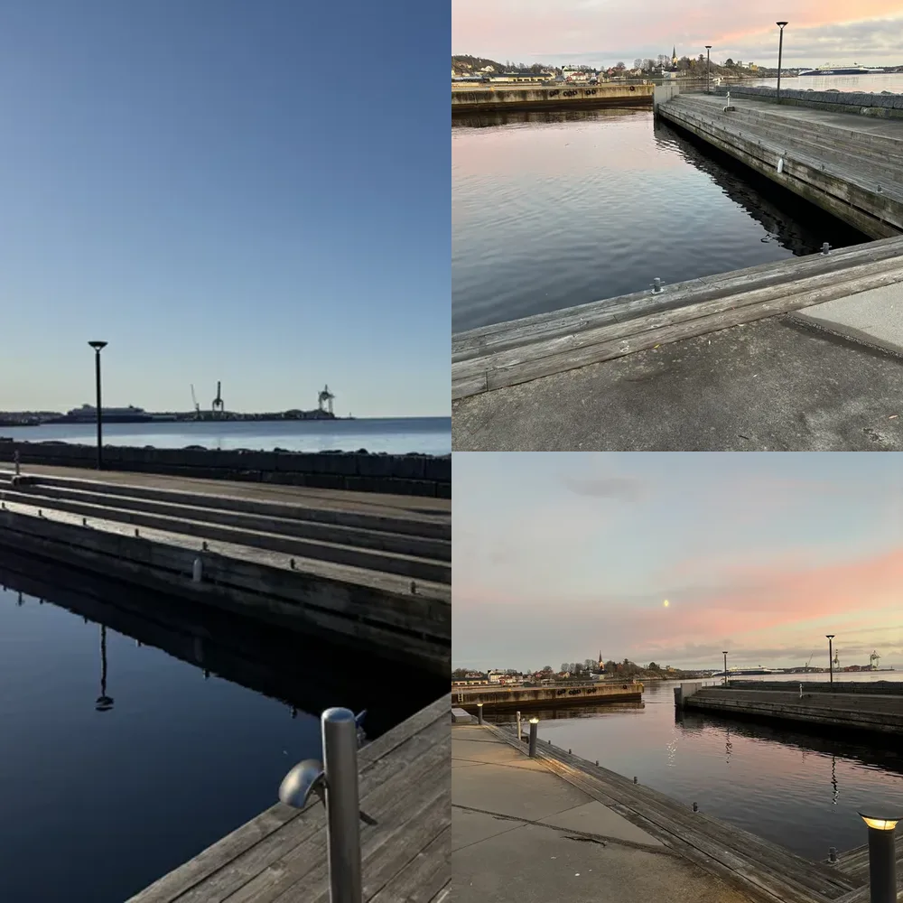 Concrete Docks and Water Bodies