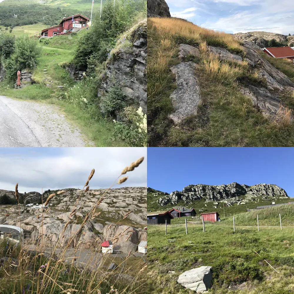 Rural Hills and Buildings