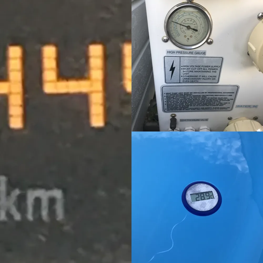 Dashboard Readings