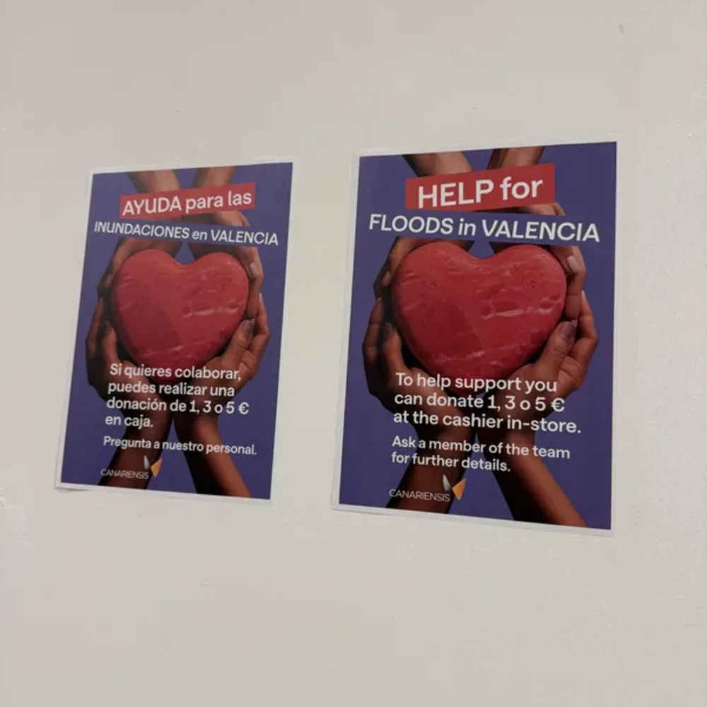 Donation and Charity Signs