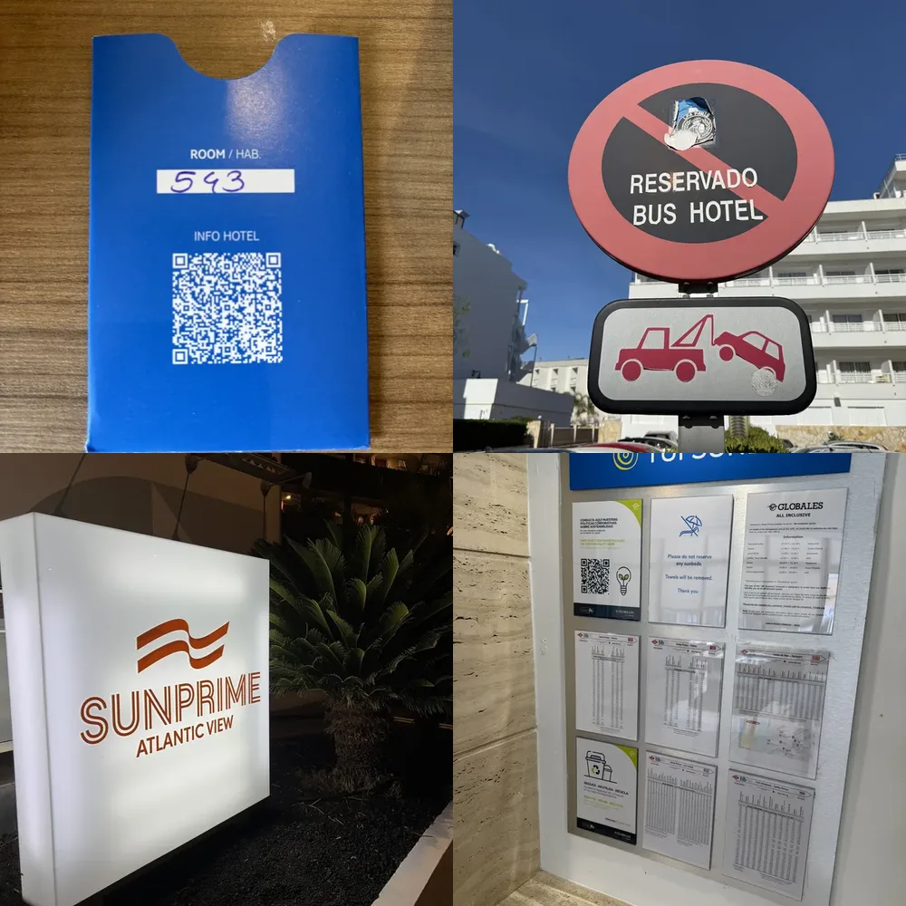 Hotel Information Signage