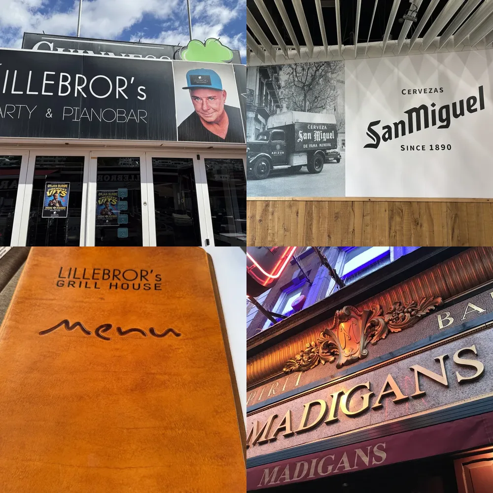 Restaurant and Bar Signs