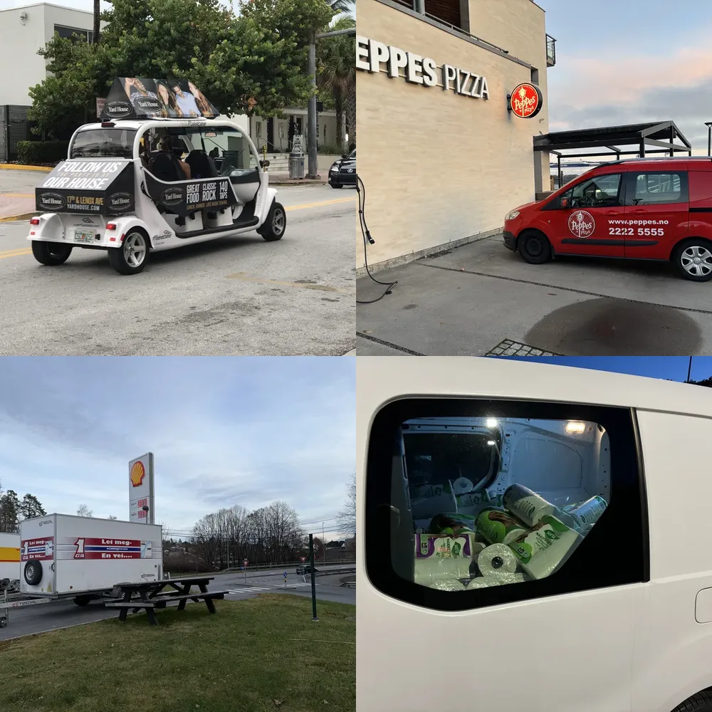 Advertisement on Vehicles