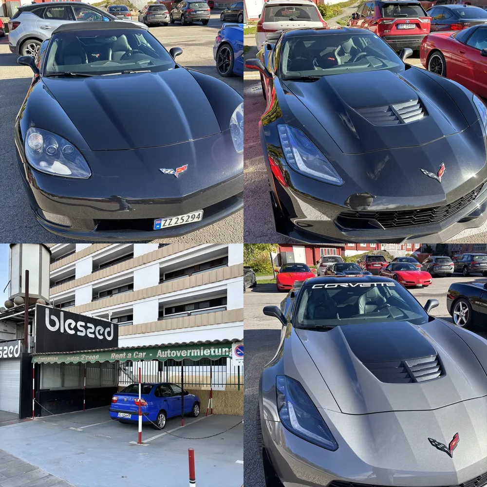 Cars in Parking Lots